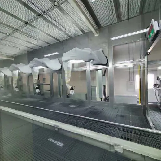 Automatic Robotic Spray Booth