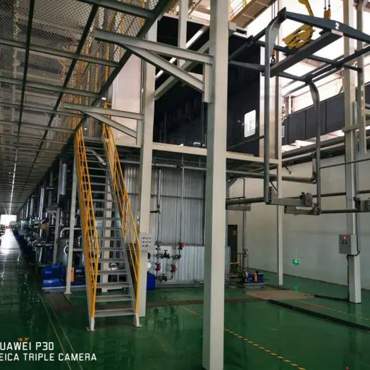 Electrophoresis Line for Truck Cab