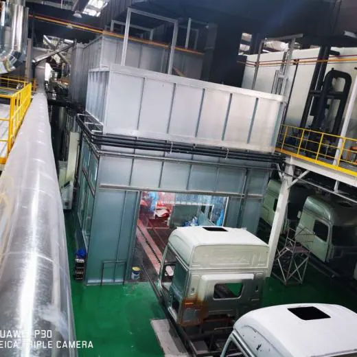 Electrophoresis Line for Truck Cab