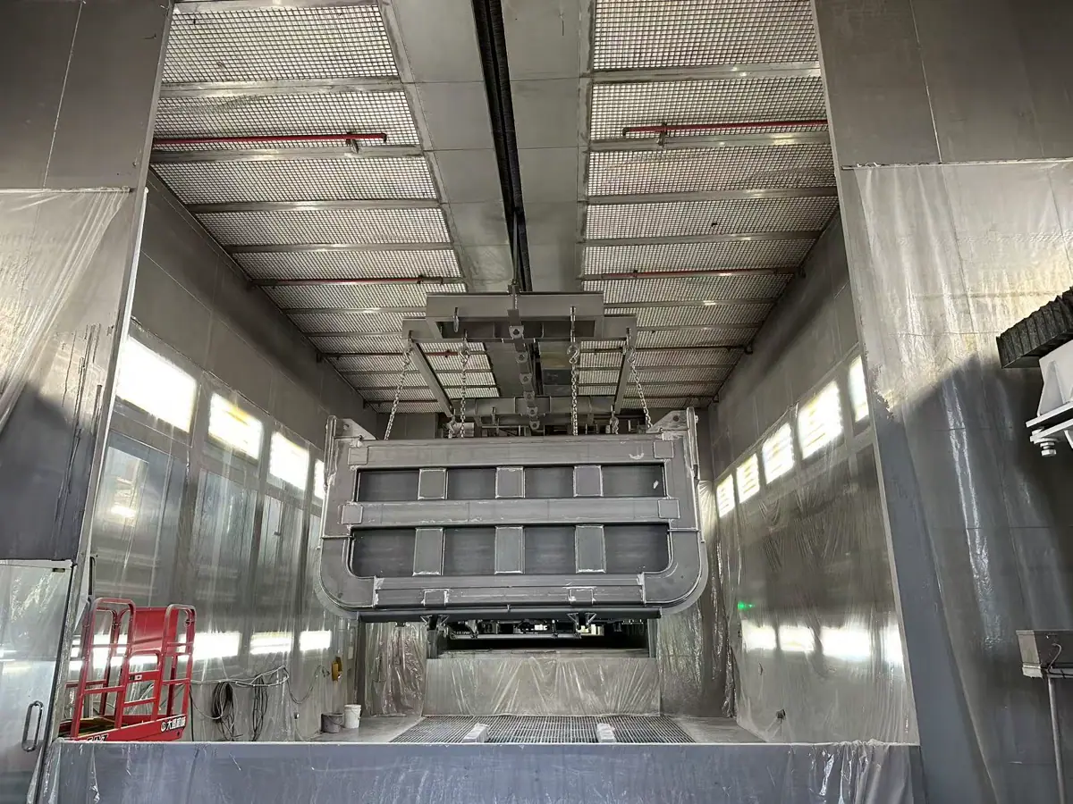 Automatic Robotic Spray Booth view 4