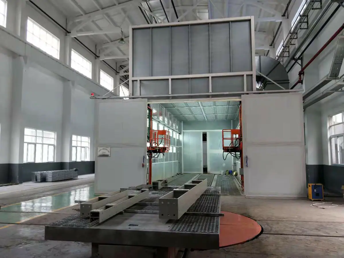 Automatic Robotic Spray Booth view 5