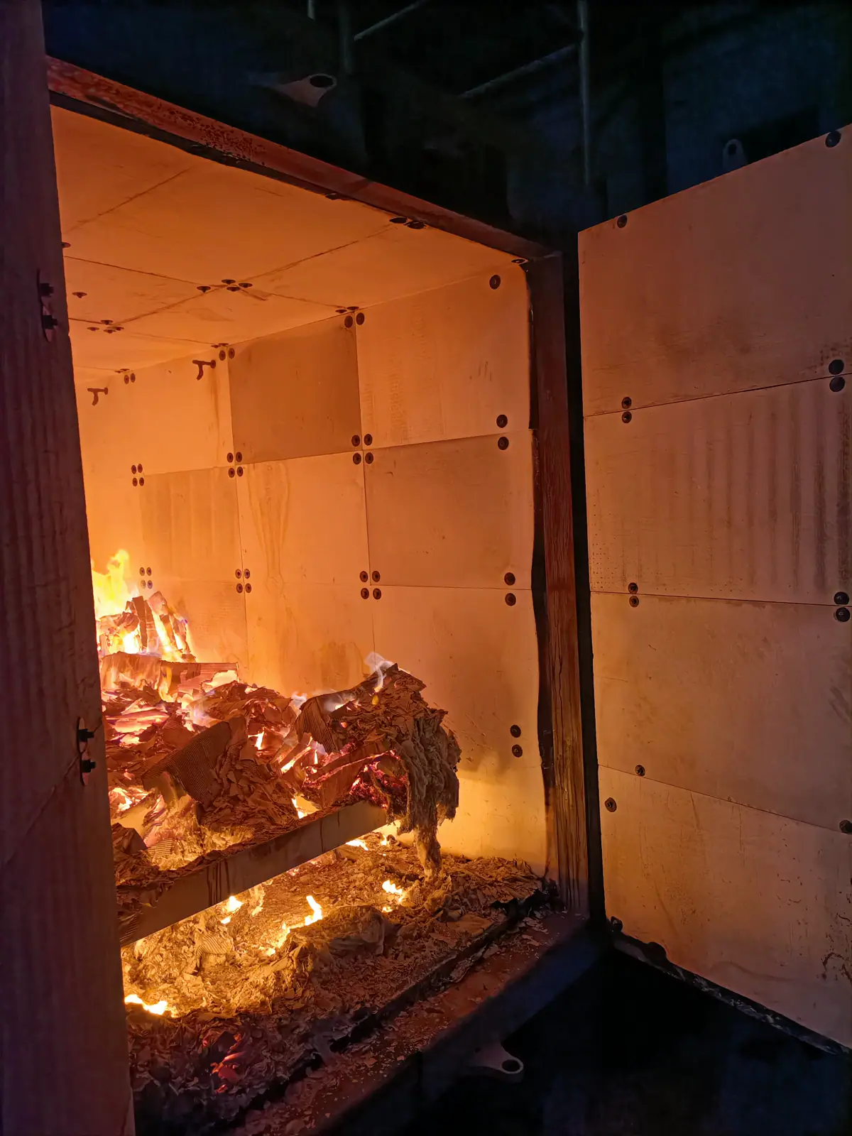 Pyrolysis Furnace & Cleaning Booth
