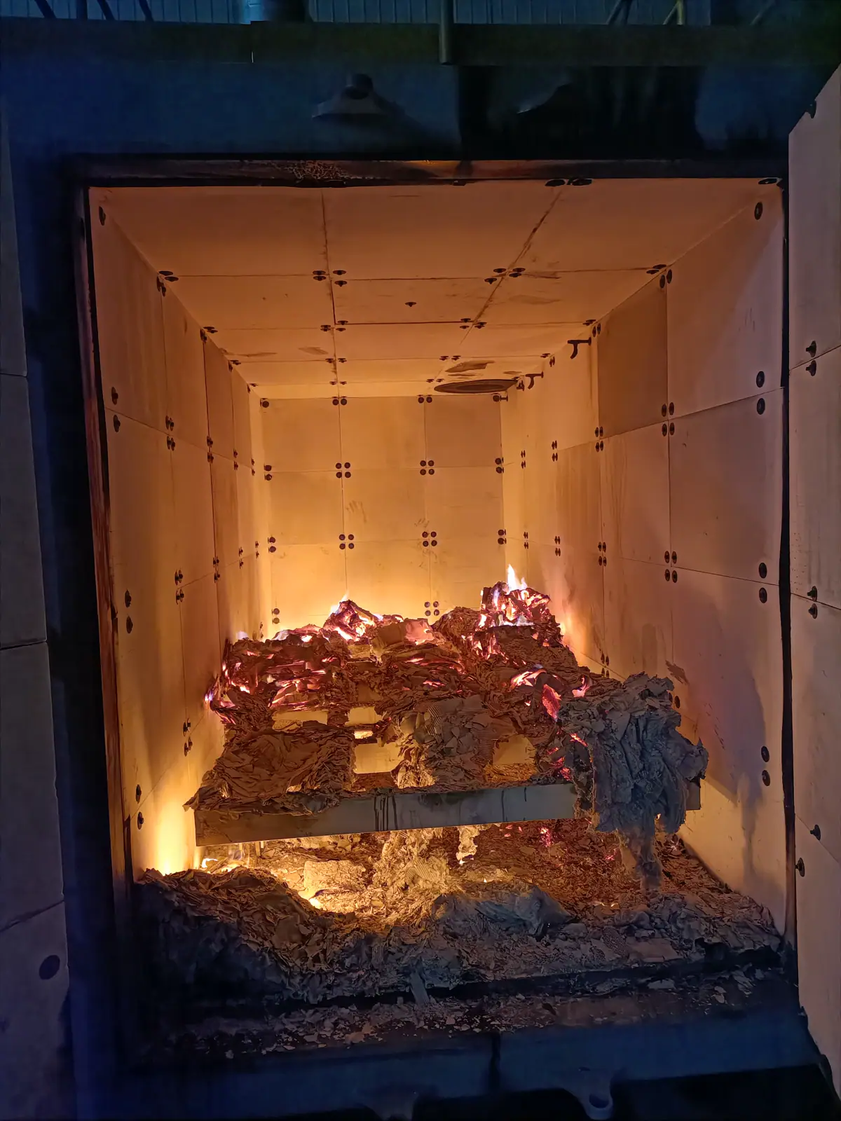 Pyrolysis Furnace & Cleaning Booth view 2