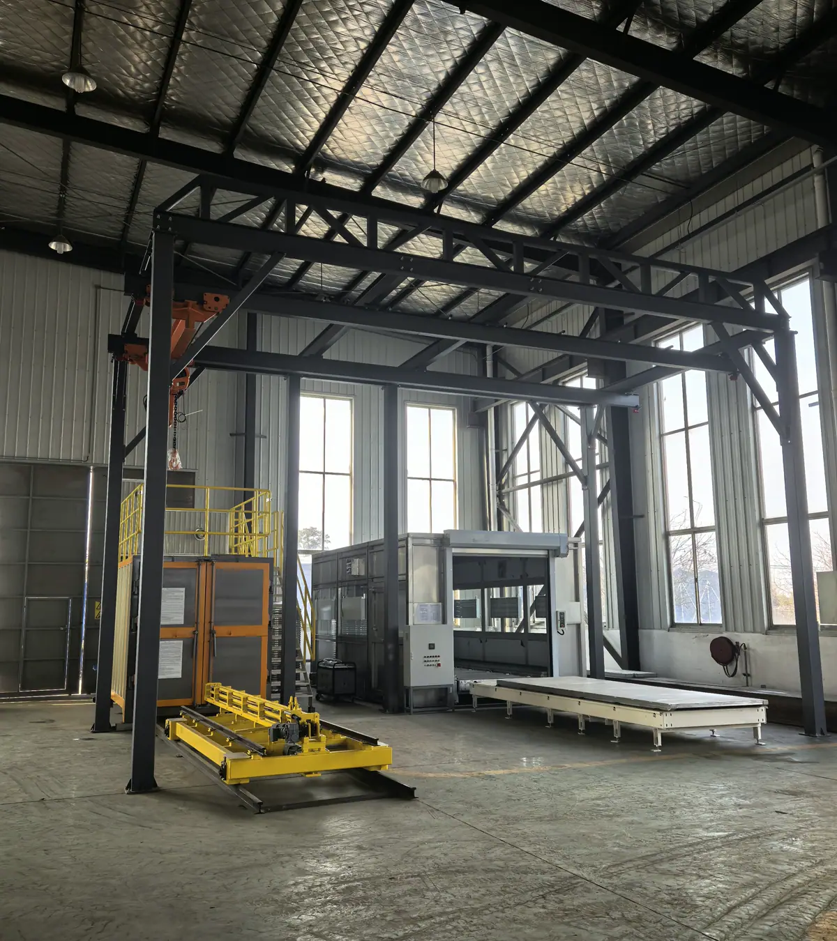 Pyrolysis Furnace & Cleaning Booth view 3