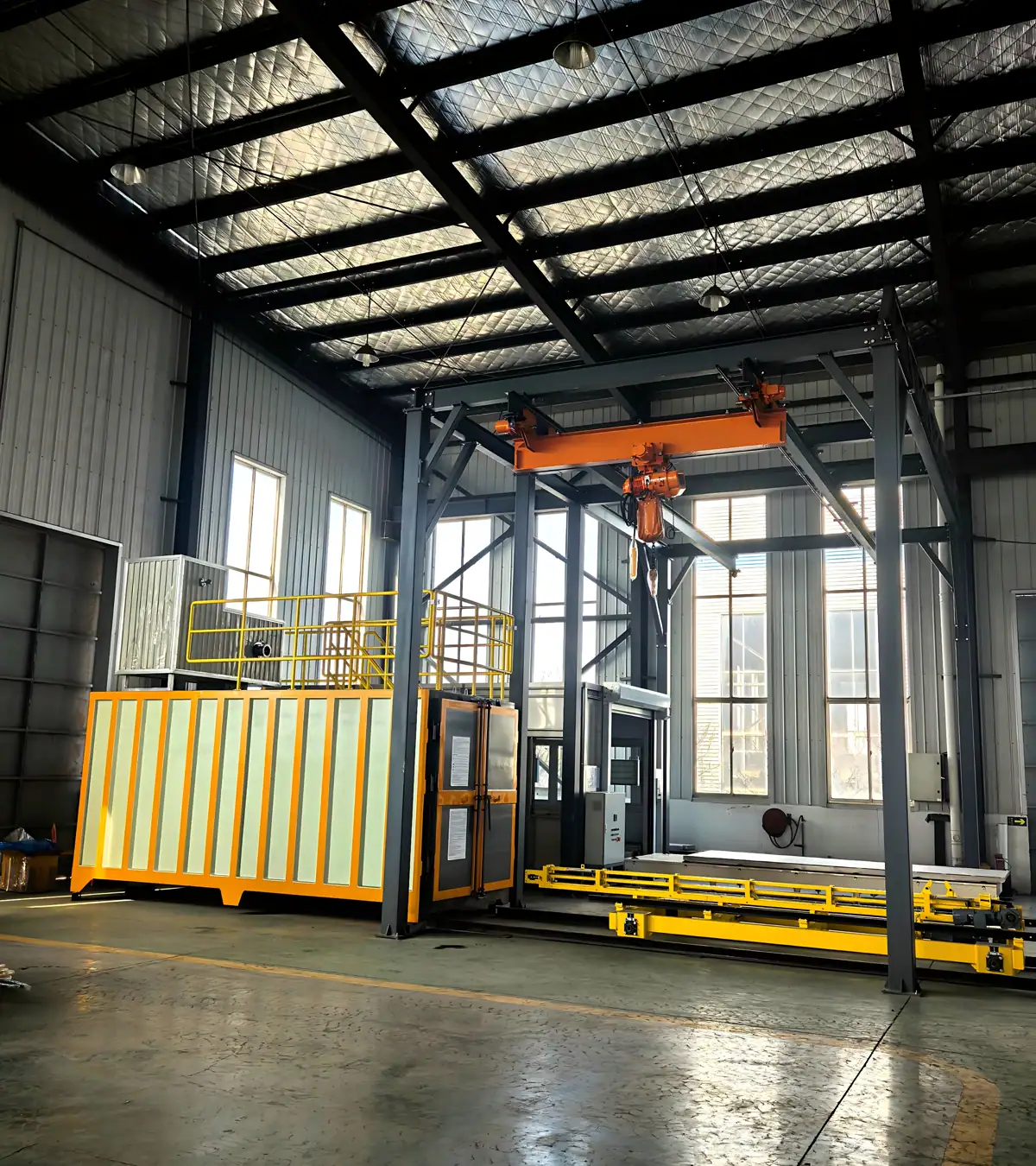 Pyrolysis Furnace & Cleaning Booth view 4