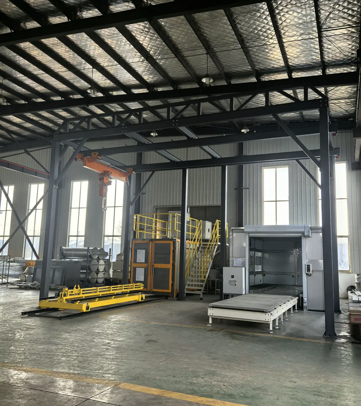 Pyrolysis Furnace & Cleaning Booth view 5
